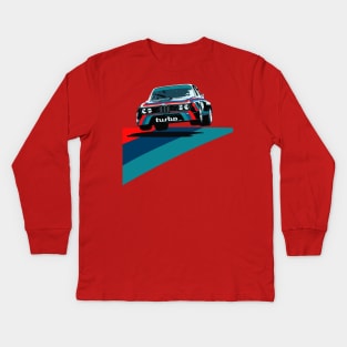 motorsport Kids Long Sleeve T-Shirt